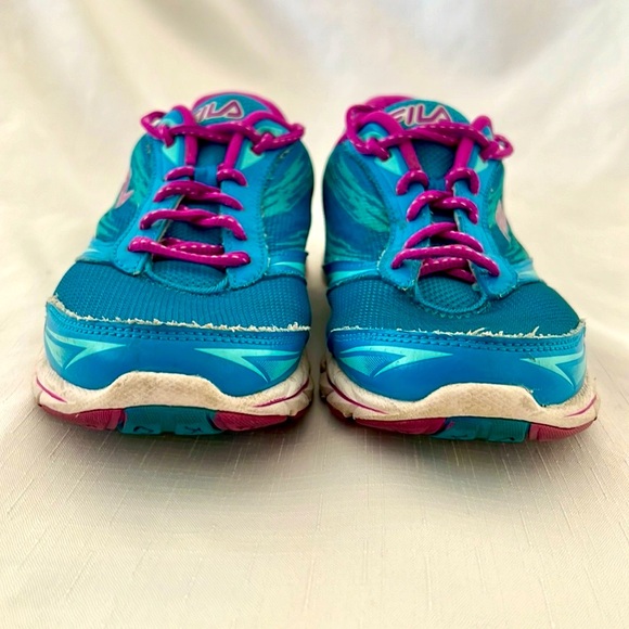 Fila~Athletic Shoes / Turquoise & Pink - Picture 2 of 10